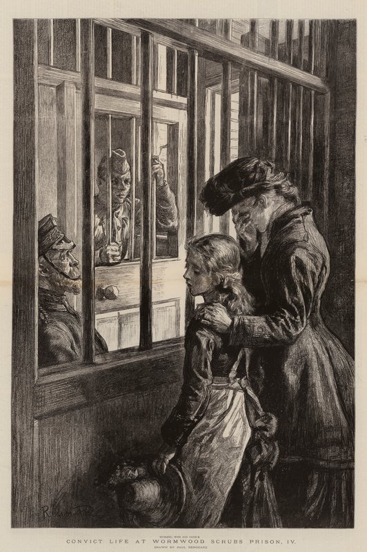 Wormwood Scrubs Hapishanesinde Hükümlü Yaşamı, IV by Charles Paul Renouard