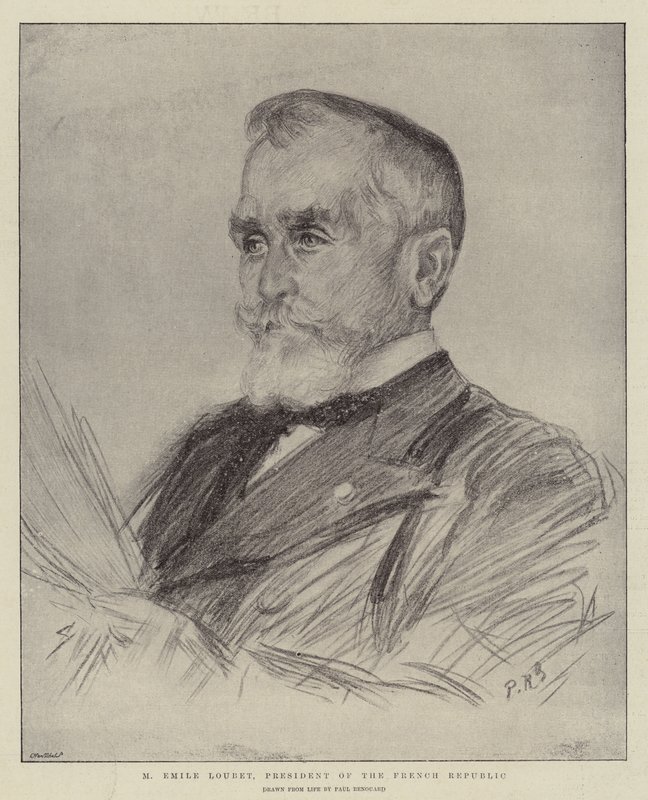 Emile Loubet, Fransa Cumhuriyeti Cumhurbaşkanı by Charles Paul Renouard