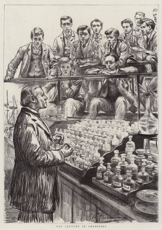 Tıp Öğrencileri İş Başında by Charles Paul Renouard