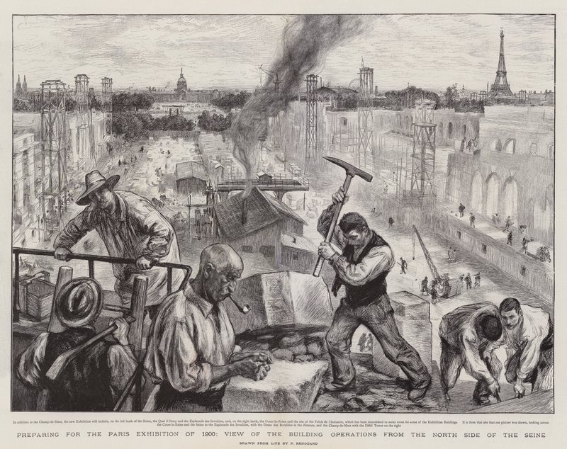 1900 Paris Sergisine Hazırlanmak, Seine Nehri
