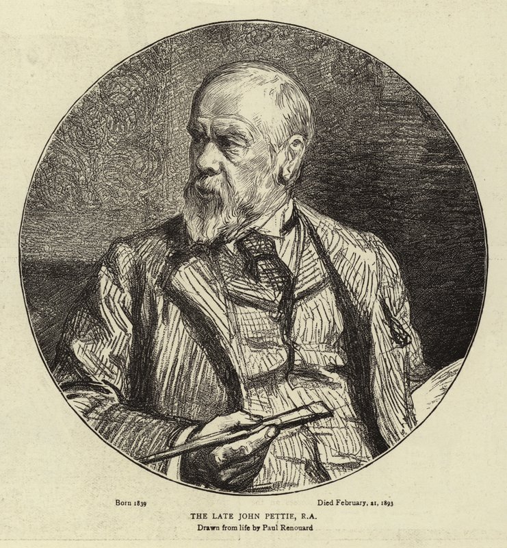 Geç John Pettie, RA by Charles Paul Renouard