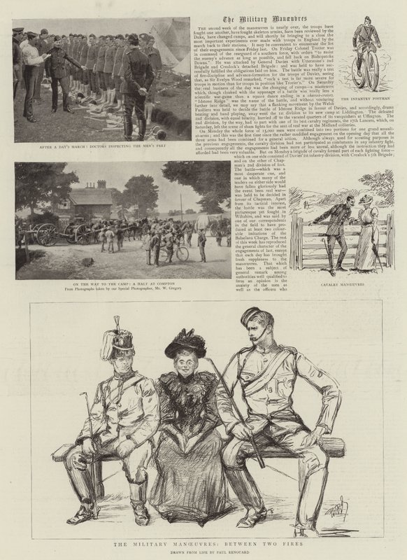 The Military Manoeuvres  by Charles Paul Renouard