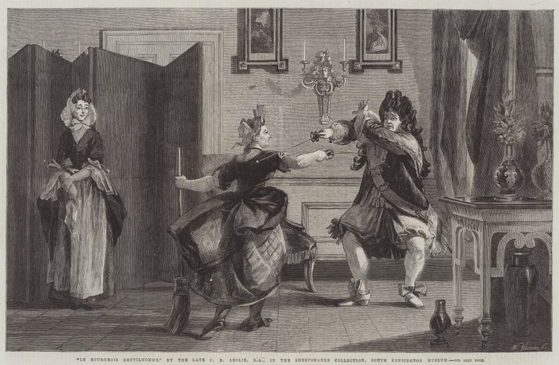 Burjuva Gentilhomme by Charles Robert Leslie