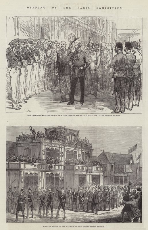 Paris Sergisinin Açılışı by Sir John Charles Robinson