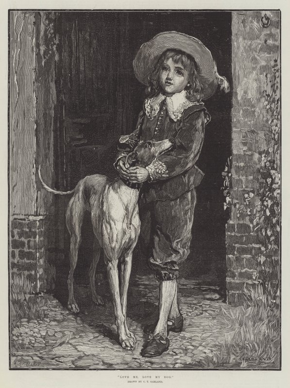 Beni sev köpeğimi sev by Charles Trevor Garland