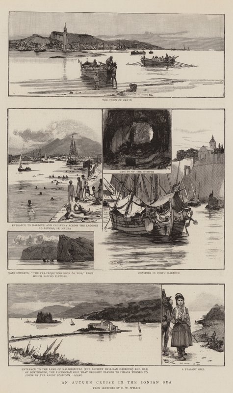 İyon Adaları by Charles William Wyllie