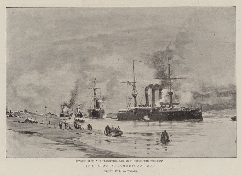 İspanyol-Amerikan Savaşı by Charles William Wyllie