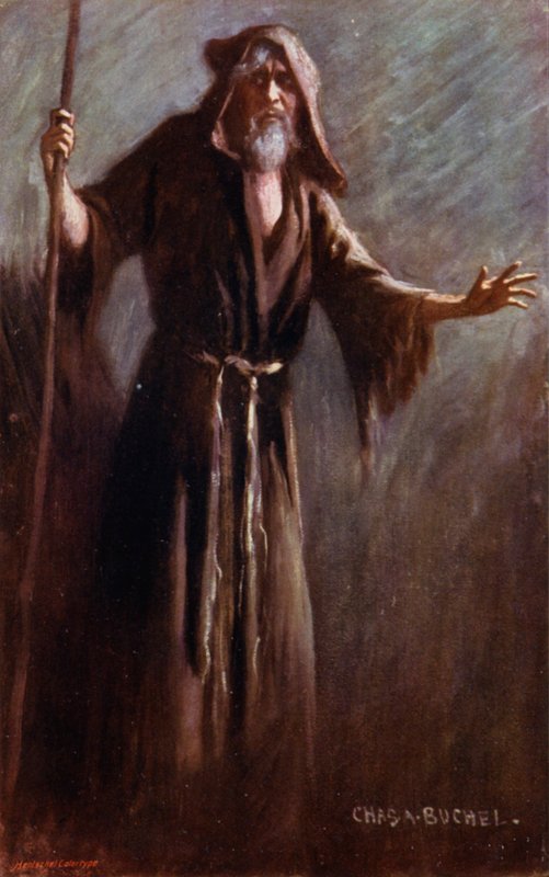 Ulysses, Bay Ağaç, III. Perde, 2. Sahne (renkli taş) by Charles A. Buchel