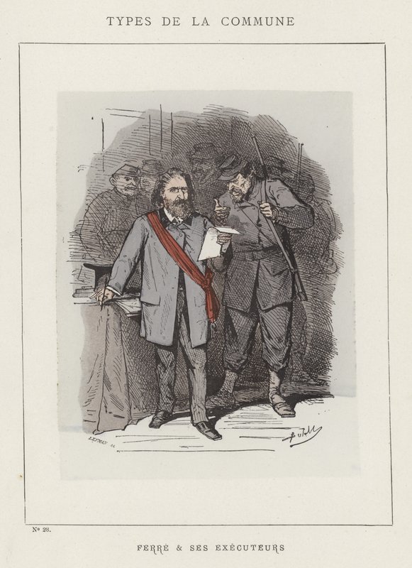 Ferre and Ses Executeurs  by Charles Albert d Arnoux Bertall