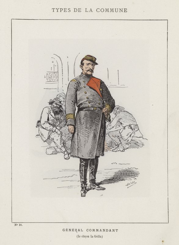 Genel Komutan, Vatandaş La Cecilia by Charles Albert d Arnoux Bertall