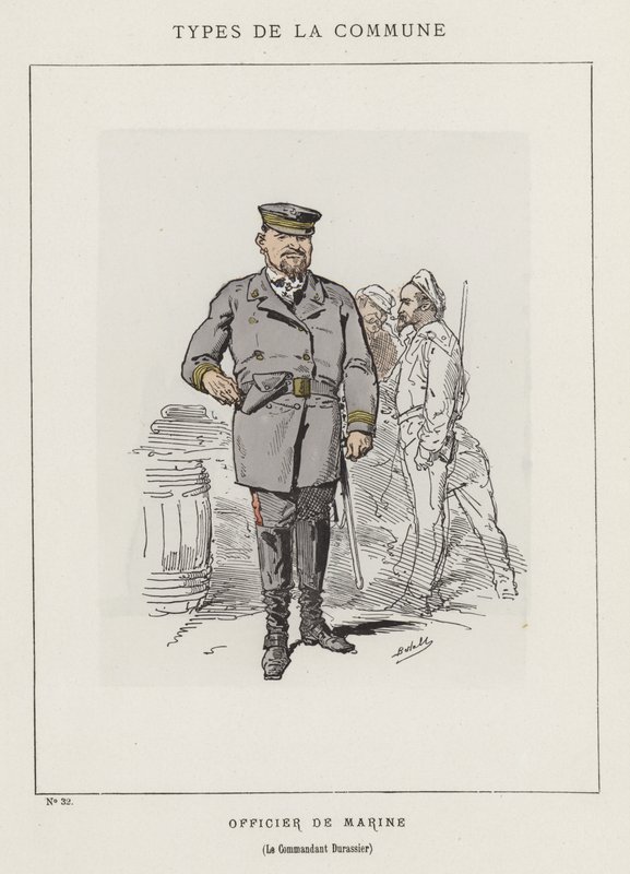 Deniz Subayı, Komutan Durassier by Charles Albert d Arnoux Bertall