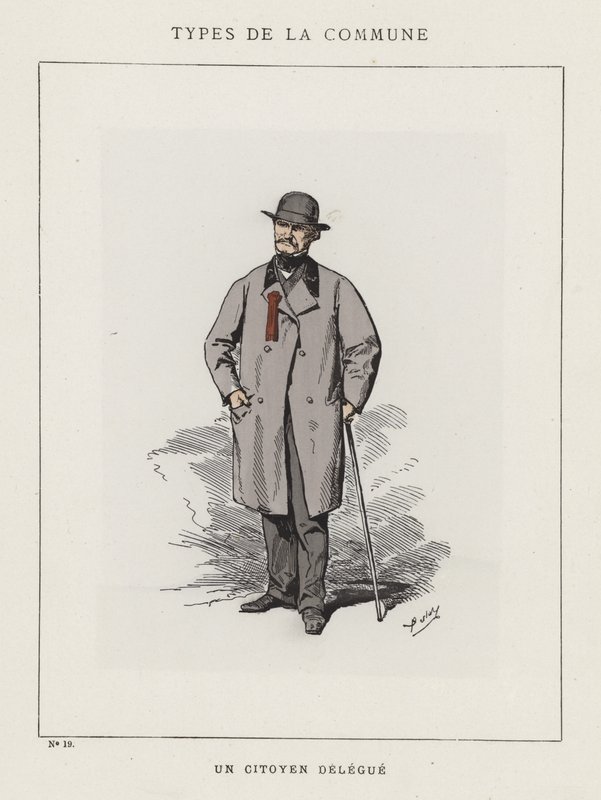 Un Citoyen Delegue  by Charles Albert d Arnoux Bertall