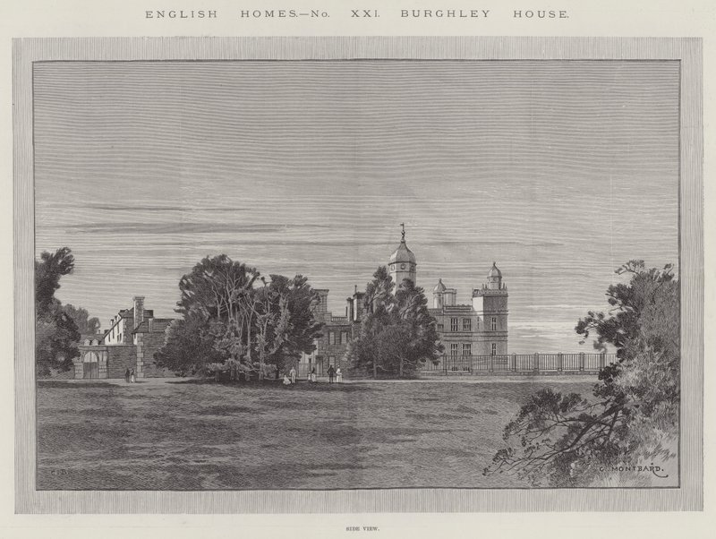 Burghley Evi by Charles Auguste Loye