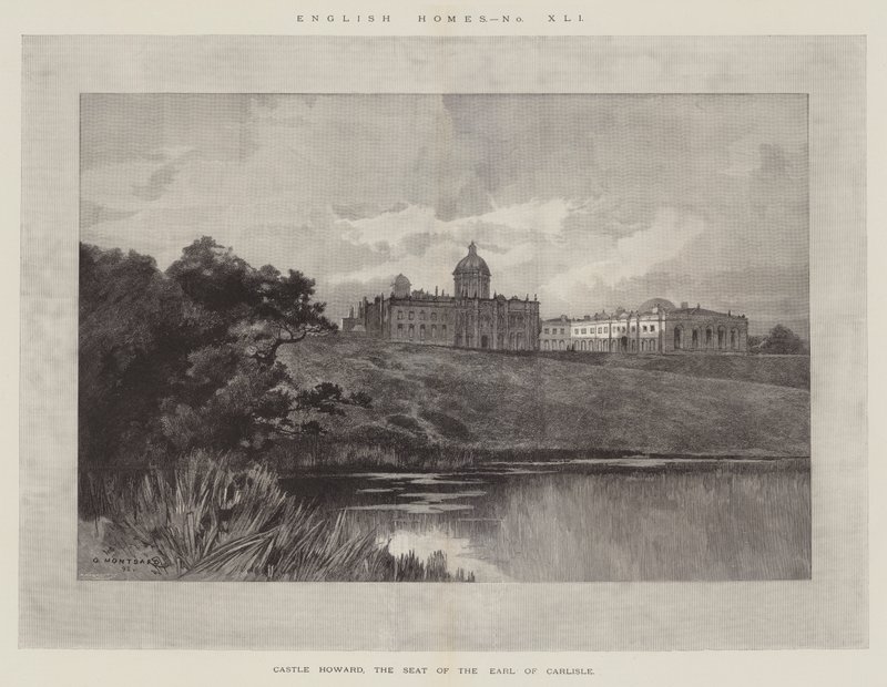 Castle Howard, Carlisle Kontunun Koltuğu by Charles Auguste Loye