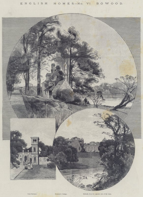 İngiliz Evleri, Bowood by Charles Auguste Loye