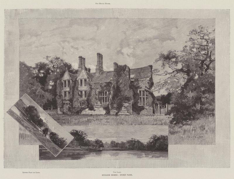 İngiliz Evleri, Stoke Parkı by Charles Auguste Loye