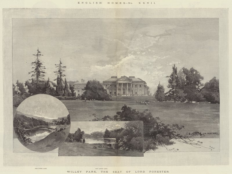 English Homes, Willey Park, Lord Forester