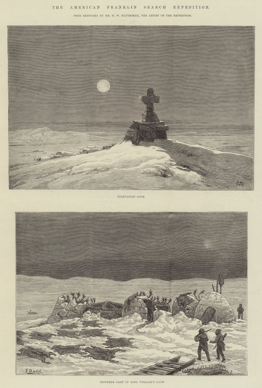 Amerikan Franklin Arama Seferi by Charles Auguste Loye