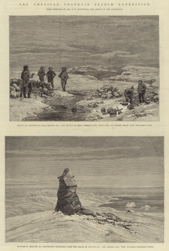 Amerikan Franklin Arama Seferi by Charles Auguste Loye