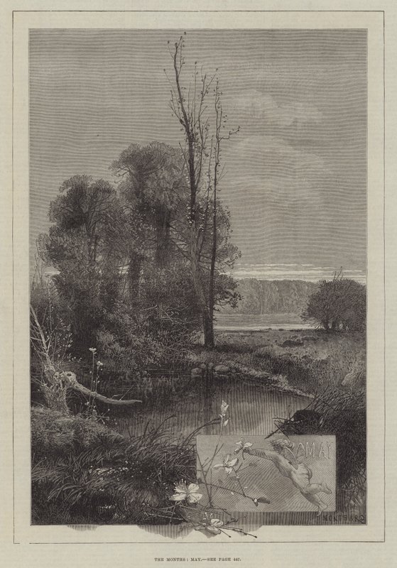 Aylar, Mayıs by Charles Auguste Loye