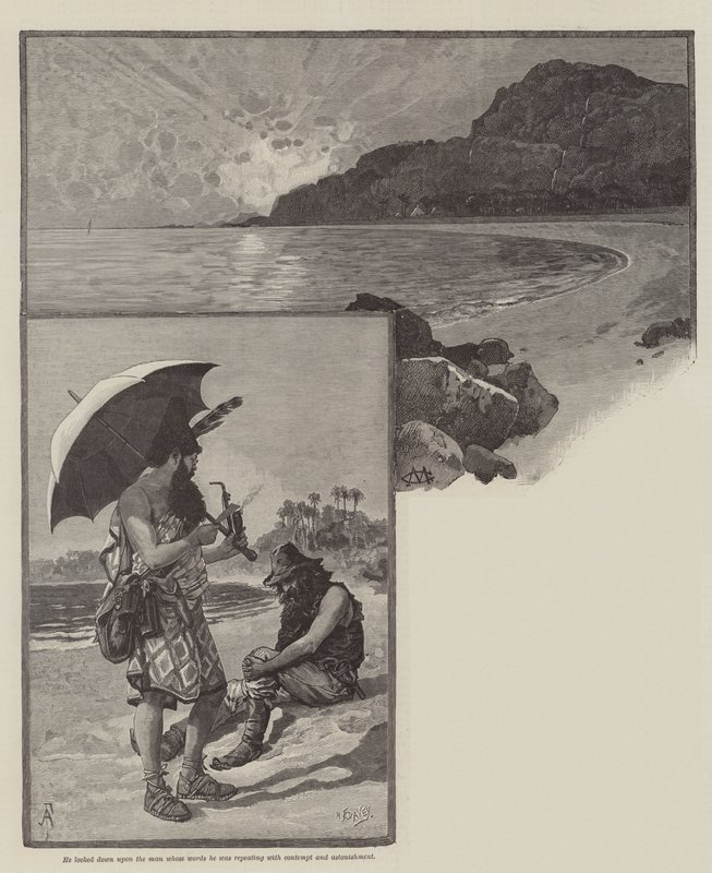Walter Besant tarafından, Ona Maden Aramak için by Charles Auguste Loye