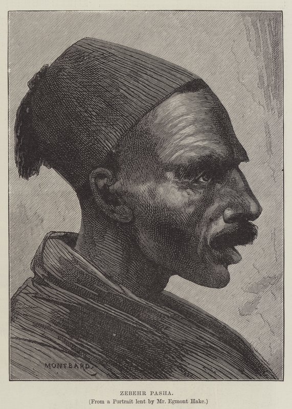 Zebehr Paşa by Charles Auguste Loye