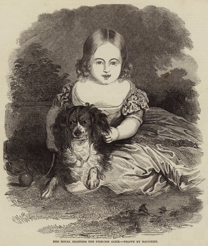 Ekselansları Prenses Alice by Charles Baugniet