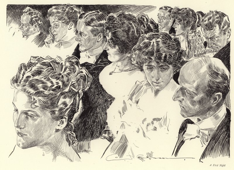 ilk gece by Charles Dana Gibson
