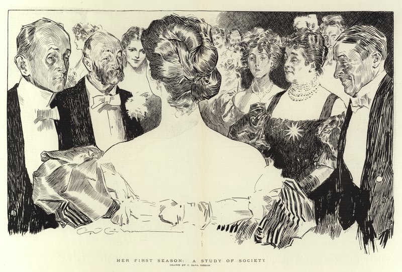 İlk Sezonu, Bir Toplum Araştırması by Charles Dana Gibson