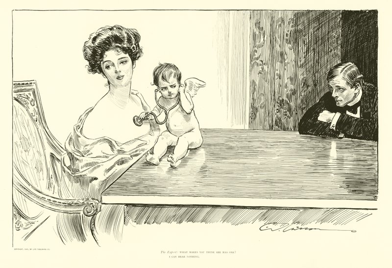 hiçbir şey duyamıyorum by Charles Dana Gibson