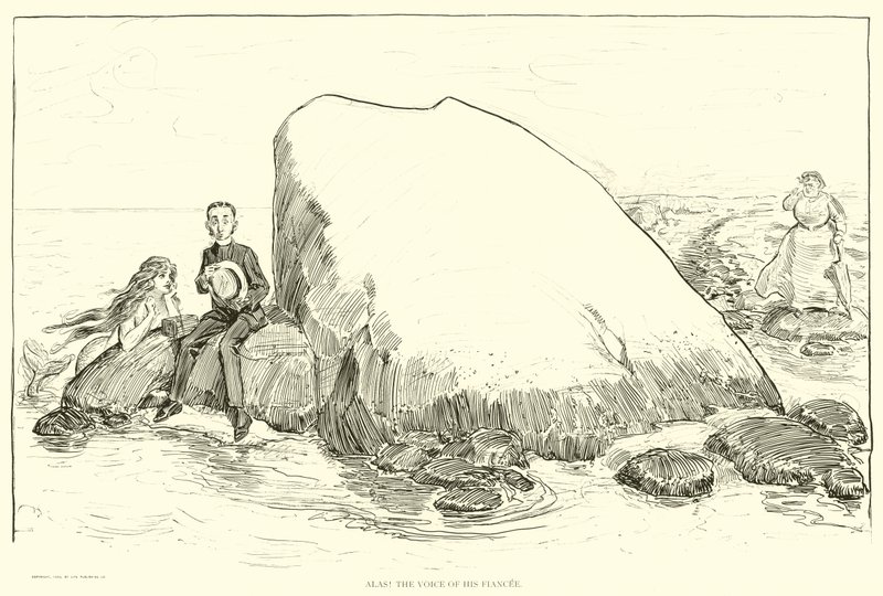 Sosyal Merdiven için İllüstrasyon by Charles Dana Gibson