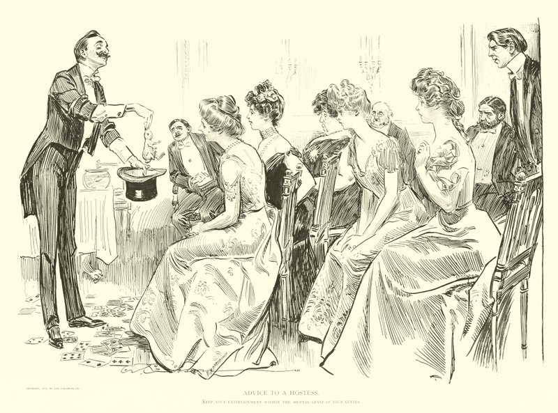 Sosyal Merdiven için İllüstrasyon by Charles Dana Gibson