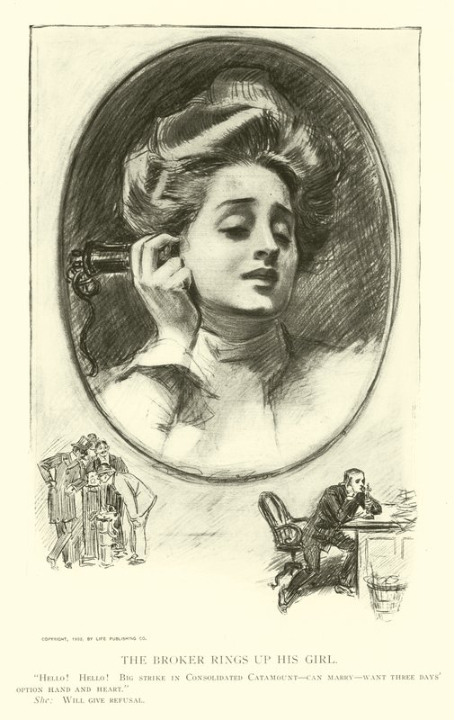 Sosyal Merdiven için İllüstrasyon by Charles Dana Gibson