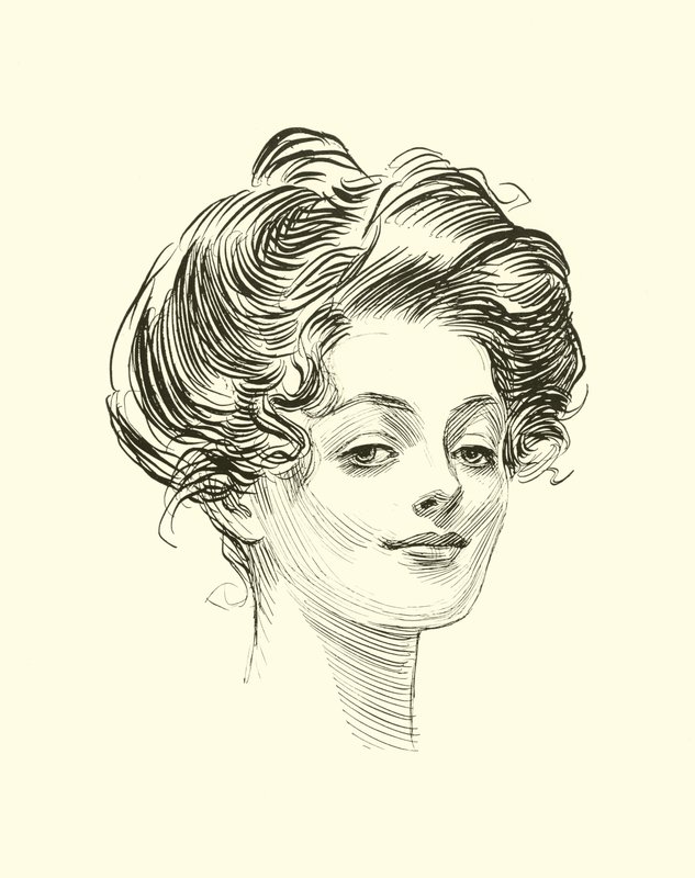 Sosyal Merdiven için İllüstrasyon by Charles Dana Gibson