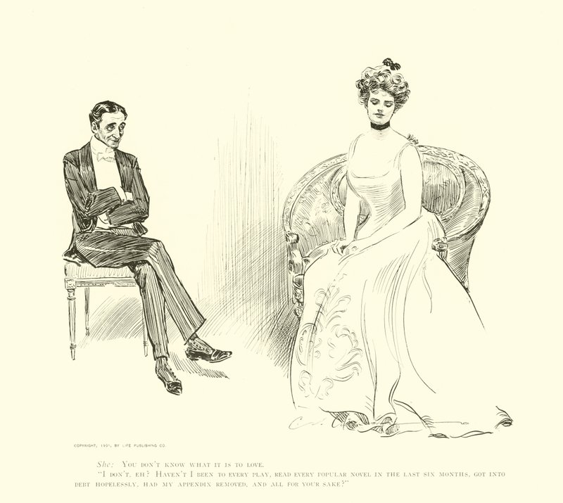 Sosyal Merdiven için İllüstrasyon by Charles Dana Gibson