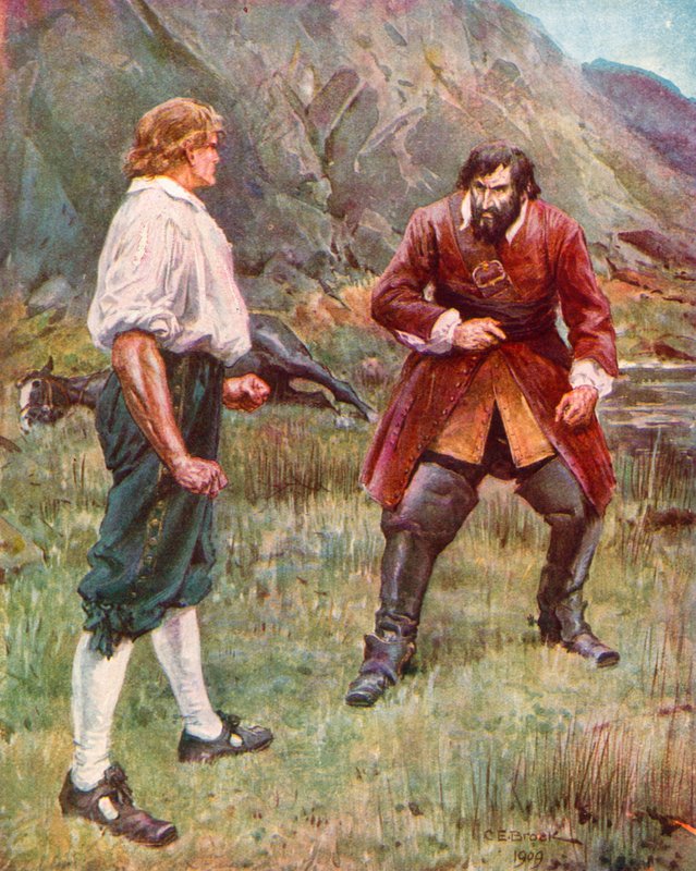 Sanırım zamanının geldiğini hissetti by Charles Edmund Brock