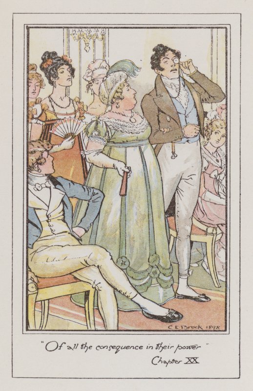 İkna için İllüstrasyon (renkli taş) by Charles Edmund Brock