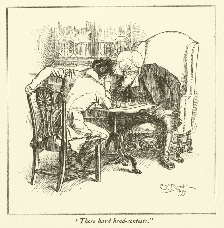 Charles Lamb'in Elia Denemeleri için illüstrasyon (gravür) by Charles Edmund Brock