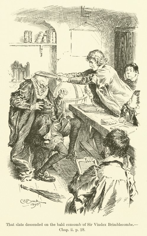 Batıya doğru Ho! Charles Kingsley tarafından (gravür) by Charles Edmund Brock