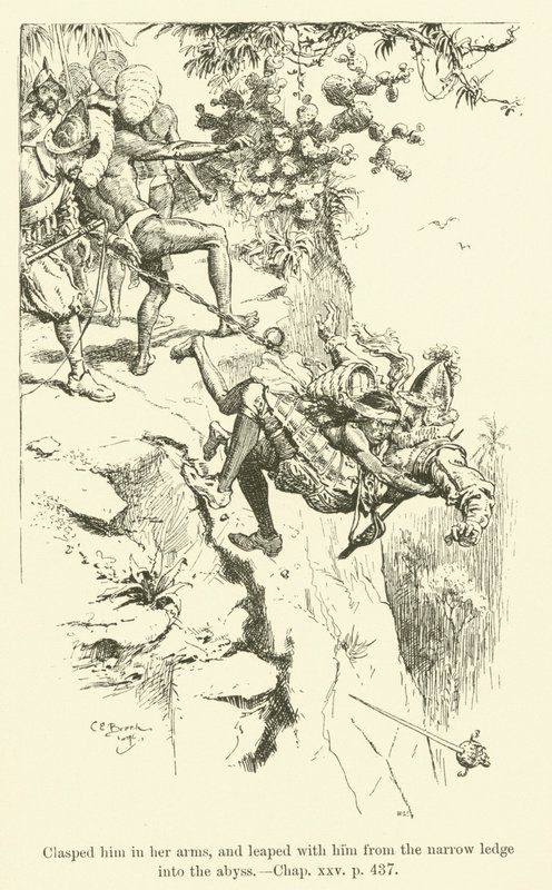 Batıya doğru Ho! Charles Kingsley tarafından (gravür) by Charles Edmund Brock