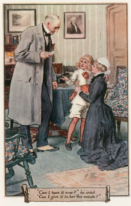 Küçük Lord Fauntleroy, Frances Hodgson Burnett by Charles Edmund Brock