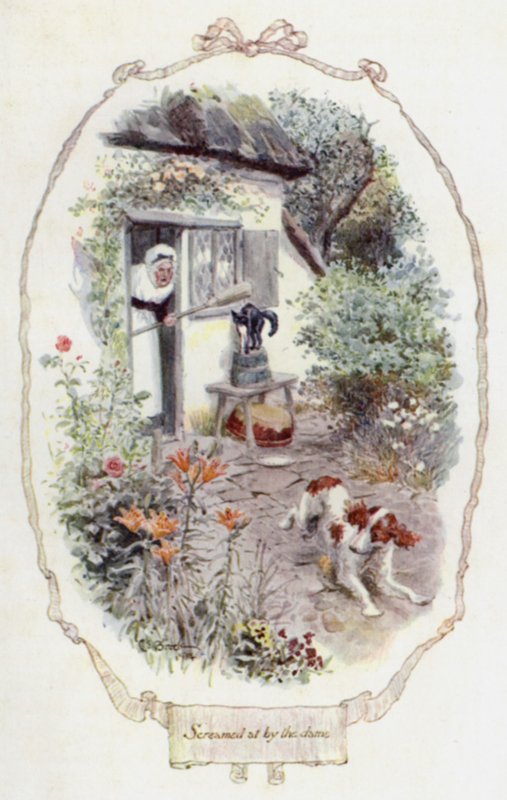 Kadın tarafından çığlık atıldı (renkli taş) by Charles Edmund Brock