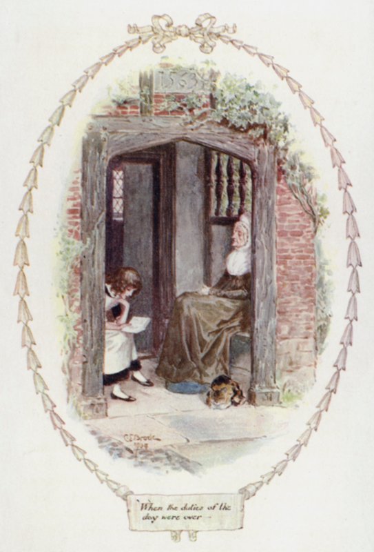 Günün görevleri bittiğinde (renkli taş) by Charles Edmund Brock
