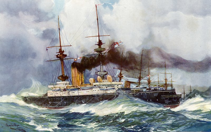 Kanal Filosundaki Mars, 1901 by Charles Edward Dixon
