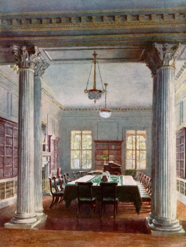 Kabine Odası, No 10 Downing Street by Charles Edwin Flower
