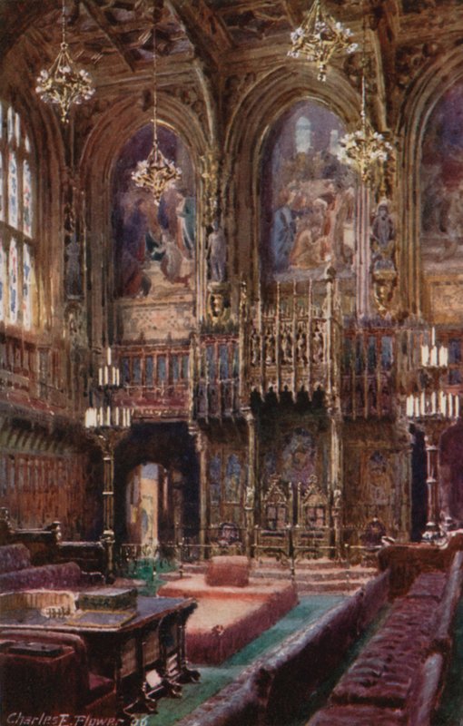 Lordlar Kamarası, 1906 by Charles Edwin Flower