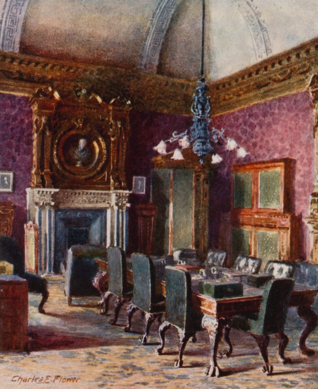 Hazine Müsteşarlığı Odası, Maliye Bakanlığı by Charles Edwin Flower