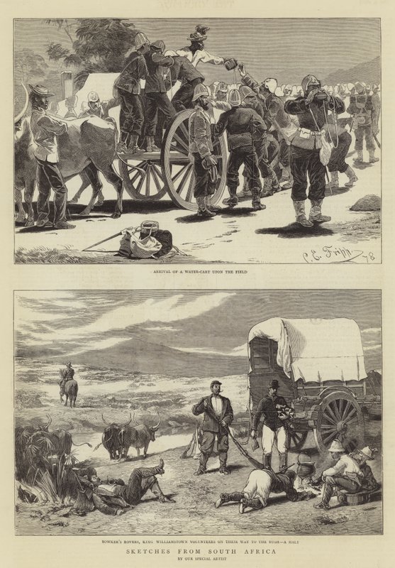 Güney Afrika'dan Skeçler by Charles Edwin Fripp