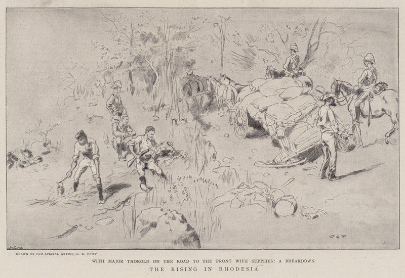 Rodezya'da Yükselen by Charles Edwin Fripp