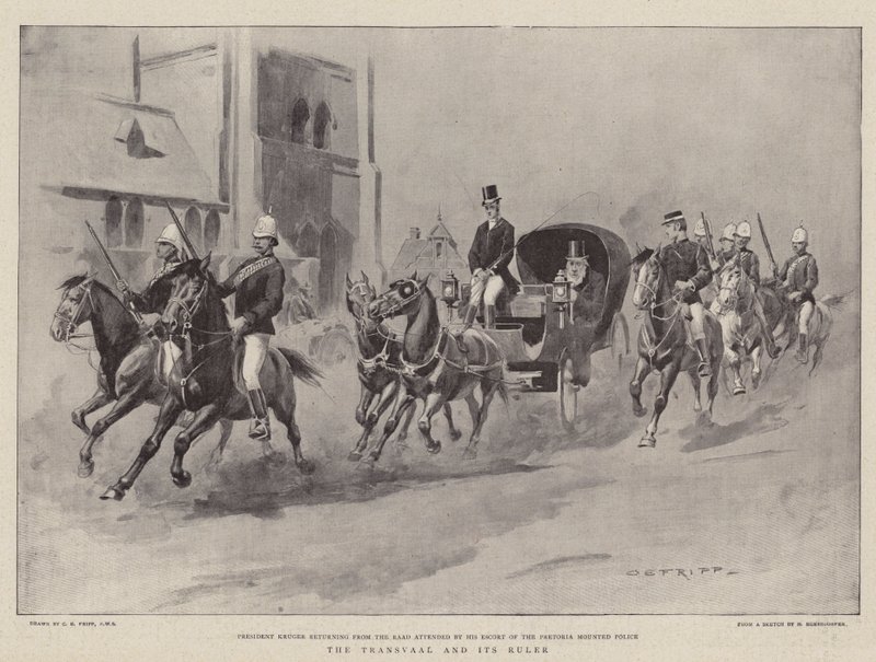 Transvaal ve Hükümdarı by Charles Edwin Fripp